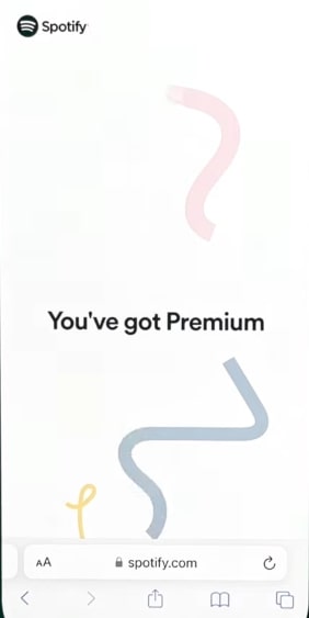 you got spotify premium